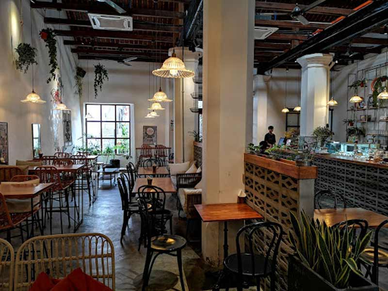 Heesan Kopi Melaka - Internal Restaurant View