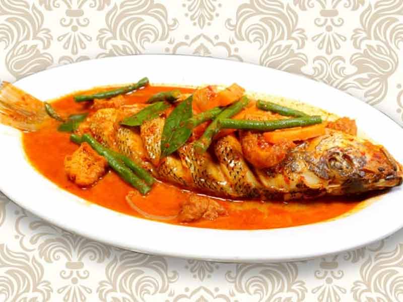 Asam Fish from Our Kitchen