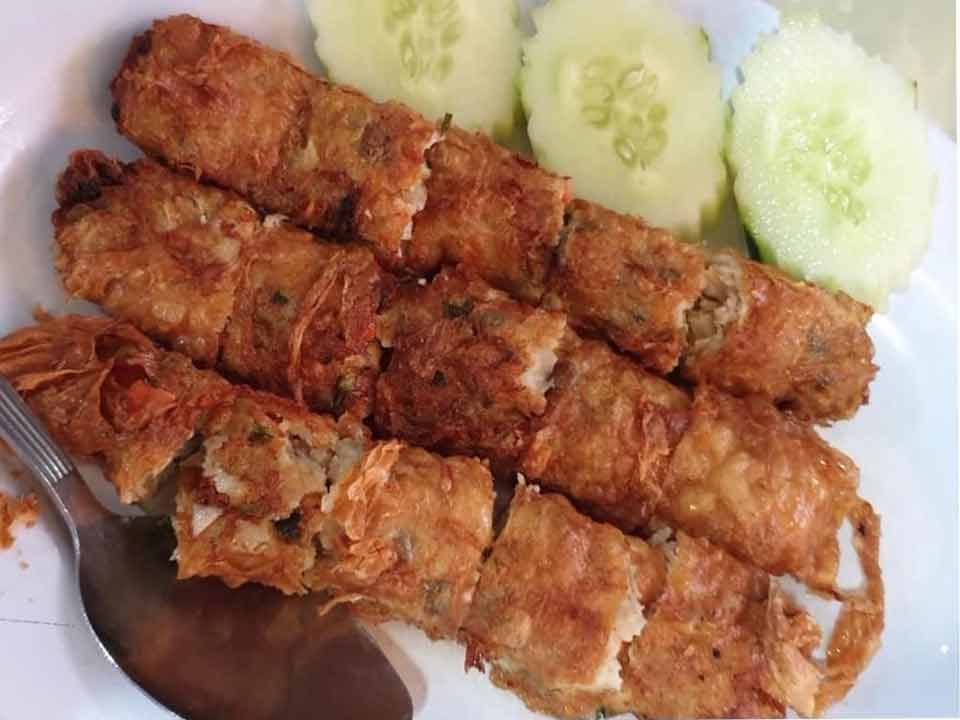 Ngor Hiang (Chicken Spring Rolls).